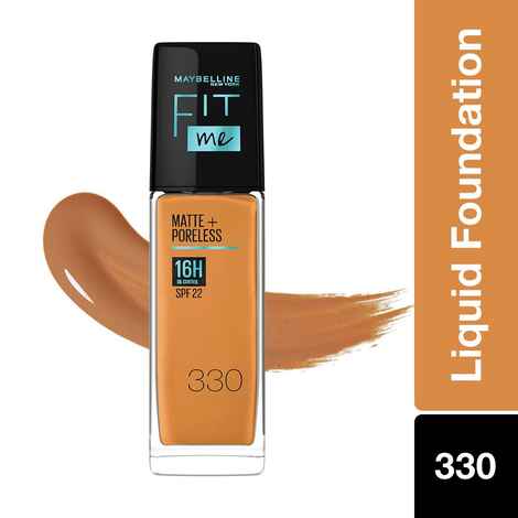 Buy Maybelline New York Fit Me Foundation - 330 Toffee Caramel (30 ml) - Purplle