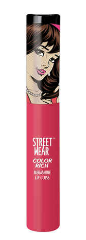 Buy Street Wear Color Rich Mega Shine Lip Gloss - Rouge (7 ml) - Purplle
