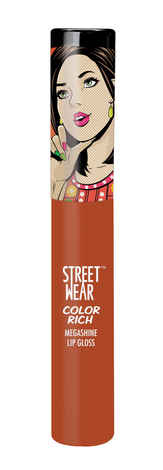 Buy Street Wear Color Rich Mega Shine Lip Gloss - Cocoa Love (7 ml) - Purplle