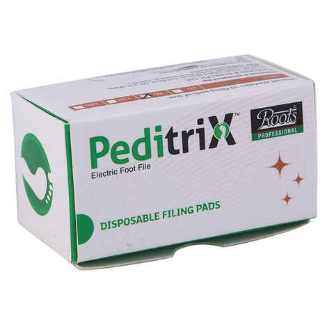 Buy Roots Professional Peditrix Disposable Filing Pads Grit 80 - Purplle