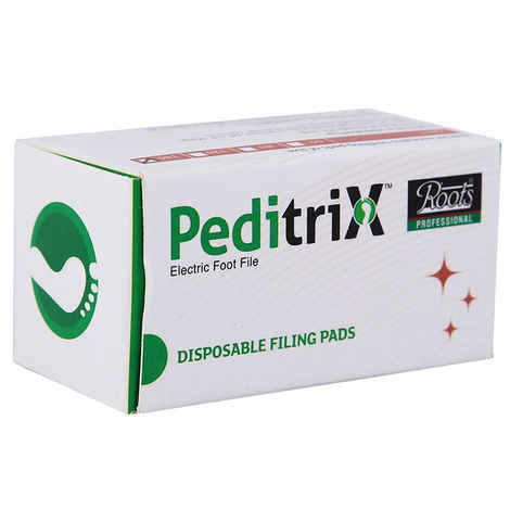 Buy Roots Professional Peditrix Disposable Filing Pads Grit 180 - Purplle