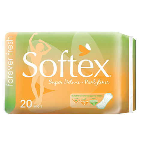 Buy Softex Sanitary Pantyliners 20pcs - Purplle