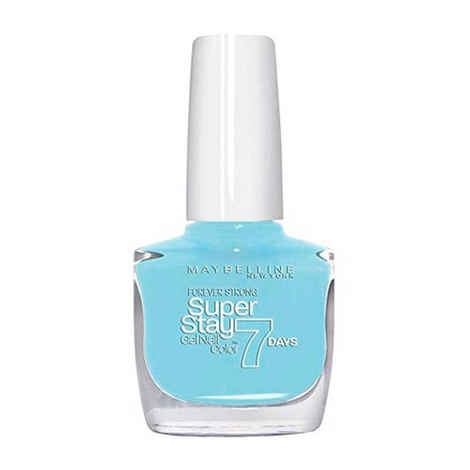 Buy Maybelline New York Super Stay Nail Color 20 Uptown Blue (10 ml) - Purplle