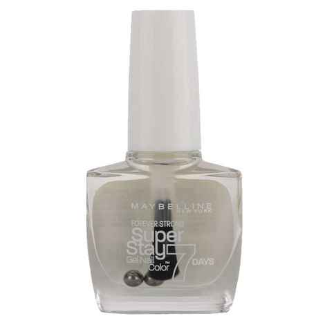Buy Maybelline New York Super Stay Nail Color 25 Crystal Clear/Base Transpar(10 ml) - Purplle