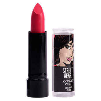 Buy Street Wear Color Rich Ultra Moist Lip Color - Xoxo 28 (4.2 g) Rs.21 Off On Mrp - Purplle