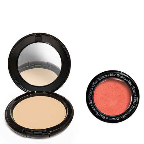 Buy Blue Heaven Artisto Compact & Diamond Blush On 503 Combo (12 g + 7 g) - Purplle