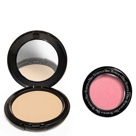 Buy Blue Heaven Artisto Compact & Diamond Blush On 504 Combo (12 g + 7 g) - Purplle