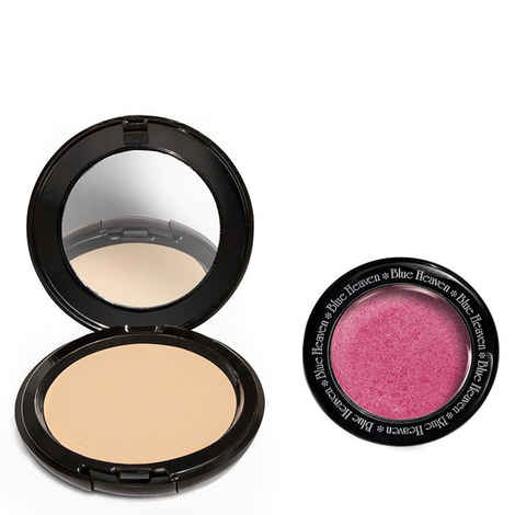 Buy Blue Heaven Artisto Compact & Diamond Blush On 506 Combo (12 g + 7 g) - Purplle