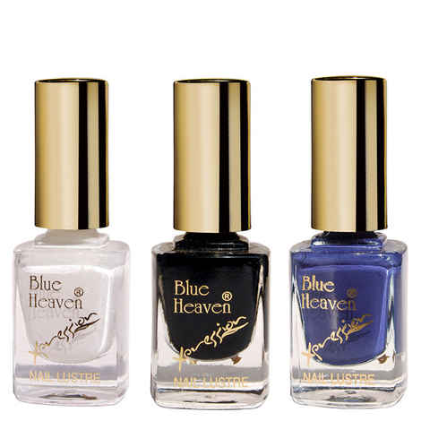 Buy Blue Heaven Combo Of 3 Xpression Nail Paint (901, 902 & 908) (9 ml X 3 Pc) - Purplle