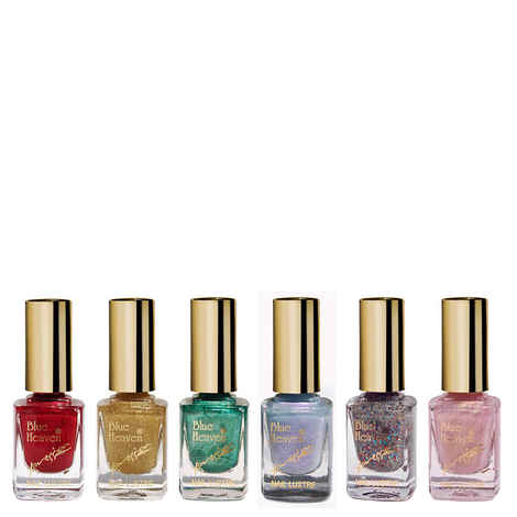 Buy Blue Heaven Combo Of 6 Xpression Nail Paint (998, 999, 996, 995, 994 & 923) (9 ml X 6 Pc) - Purplle