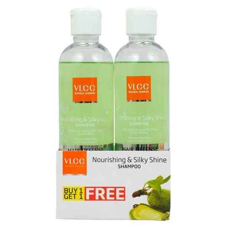 Buy VLCC Nourishing & Silky Shine Shampoo (350 ml) Buy 1 Get 1 - Purplle