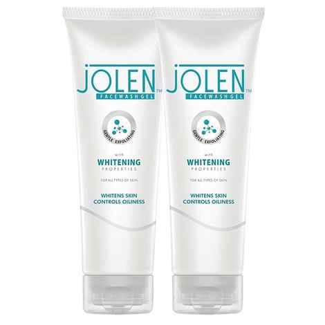Buy Jolen Whitening Face Wash (Twin Pack) (300 ml) - Purplle