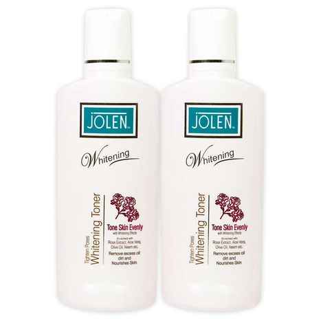 Buy Jolen Whitening Toner (Twin Pack) (500 ml) - Purplle