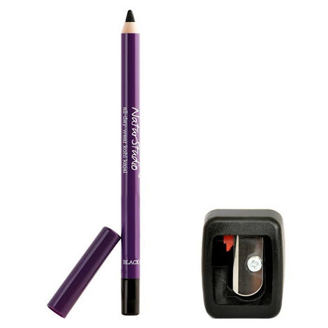 Buy Plum NaturStudio All-Day-Wear Kohl Kajal + Plum Flip-Tip Sharpener-Purplle