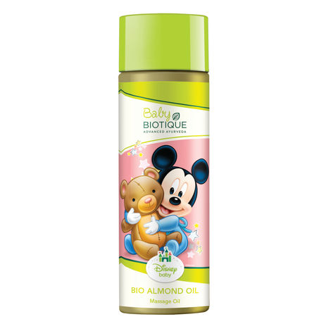 Buy Biotique Disney Baby Bio Almond Massage Oil (200 ml)-Purplle