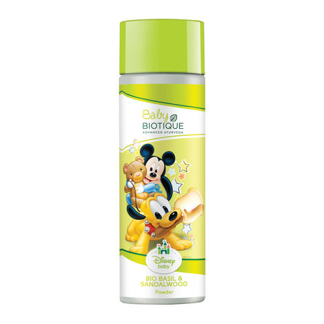 Buy Biotique Disney Baby Bio Basil & Sandalwood Powder (150 ml)-Purplle