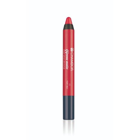 Buy Chambor Extreme Matte Long Wear Lip Colour, Fiery Red No.03-Purplle