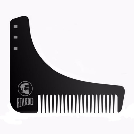 Buy Beardo Beard Shaping And Styling Tool Comb-Purplle