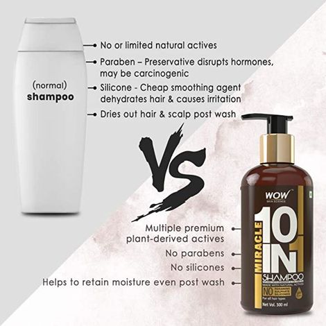 WOW Shampoo: Buy WOW Shampoo Online in India | Purplle