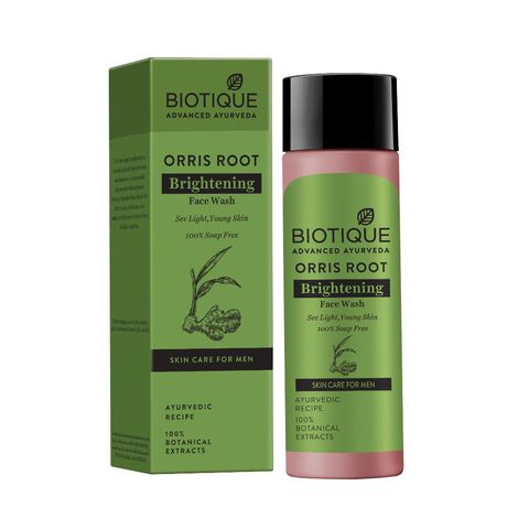 Buy Biotique Bio Orris Root Brightening Face Wash (120 ml)-Purplle