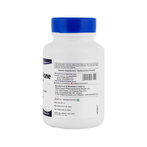 glutathione medicine Buy Glutathione tablets 1000mg 30 Tablets Online at The Old Natural main image 1
