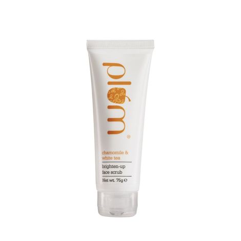 Buy Plum Chamomile & White Tea Brighten-Up Face Scrub (75 gm)-Purplle