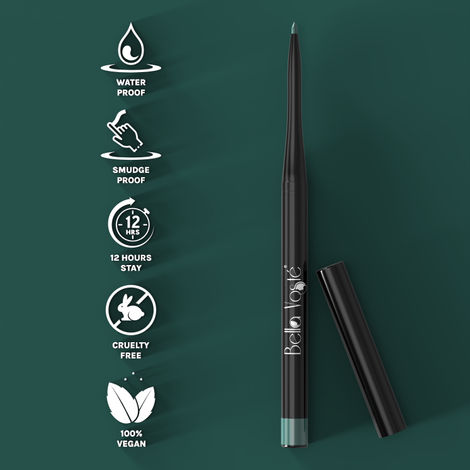 Buy Bella Voste Intense Eyeliner Kajal Green (Grand Rapid) (0.25 gm)-Purplle