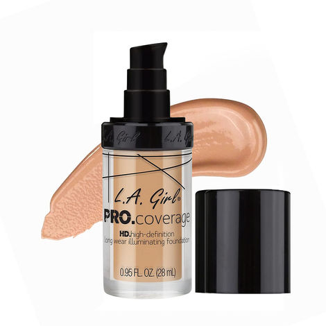 Buy L.A. Girl pro Coverage HD Foundation-Fair 28 ml-Purplle