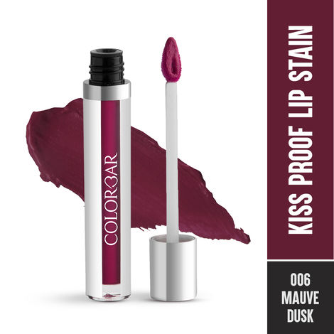 Buy Colorbar Kiss Proof Lip Stain Mauve Dusk 006 - Purple (6.5ml)-Purplle