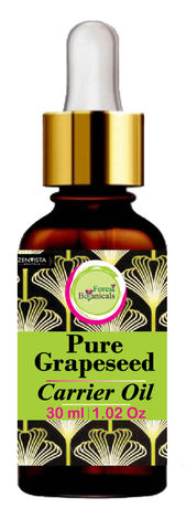Buy Zenvista Natural Grapeseed Oil Best For Hair & Skin , Rich In Vitamin A,E & K-Helps Reduce Wrinkles-Aroma Therapy Non Greasy (30 ml)-Purplle