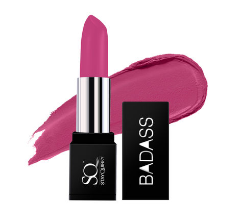 Buy Stay Quirky Lipstick, Soft Matte, Pink, Badass - Don't Be Shy, Ask Me Out 34-Purplle