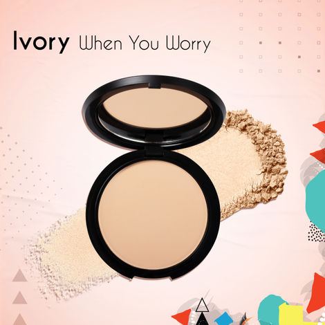 Buy Stay Quirky Compact Powder For Fair Skin| Long Lasting| UV Rays Protection| Lightweight| Vegan| Paraben Free - Ivory When You Worry 1-Purplle