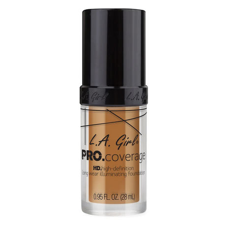 Buy L.A. Girl pro Coverage HD Foundation-Bronze 28 ml-Purplle