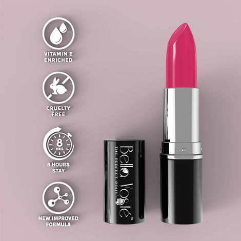 Buy Bella Voste Sheer Creme Lust Lipstick Candy Rich 19 (4.2 gm) I Satin Finish I Cruelty Free IA Long Lasting Improved Formula I One Stroke Aplication I Highly Pi gmented-Purplle