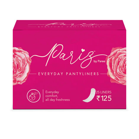 Buy Paree Ultra-Thin Cottony Soft Everyday Protection Pantyliners For Women To Protect Spotting and Wetness | Super-Soft Sheet For Rash Free Comfort - 25 Pantyliners-Purplle