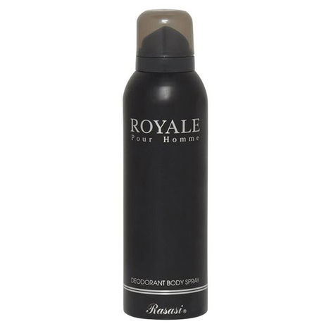 Buy Rasasi Royale Pour Homme Deodorant Spray For Men (200 ml)-Purplle