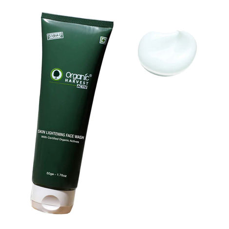 Buy Organic Harvest Face Wash - Skin Lightening (50 gm)-Purplle