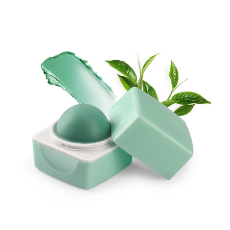 Buy Organic Harvest High Gloss Lip Balm: Green Tea | Lip Balm for Women & Men | Organic Lip Balm to Lighten Dark Lips | 100% American certified organic | Sulphate & Paraben-free | 10gm-Purplle