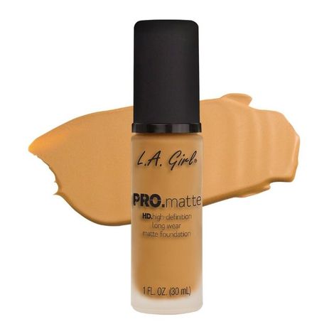 Buy L.A. Girl Hd Pro.Matte Foundation-Soft Honey 30 ml-Purplle