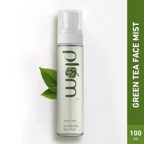 Buy Plum Green Tea Revitalizing Face Mist Spray With Glycolic Acid & Aloe Vera - Hydrates & Refreshes 100 ml-Purplle