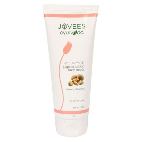 Buy Jovees Herbal Anti Blemish Pigmentation Face Mask | Reduces Dark Spots & Acne Scars | Soothes Skin Irritations | For All Skin Types | 120g-Purplle