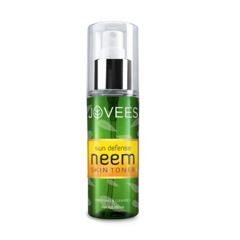 Buy Jovees Herbal Neem Skin Toner | Sun Protection, Tightens Pores, Glowing Skin | 100% Natural | Paraben and Alcohol Free | For All Skin Types | 100ML-Purplle