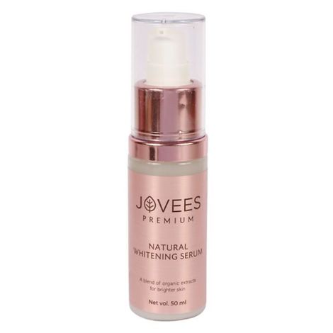 Buy Jovees Premium Whitening Serum | Skin Brightening Cream | With Liquorice And Bearberry Extracts | With Niacinamide That Brightens, Nourishes and Hydrates | Gives Even Skin Tone | 50 ml-Purplle