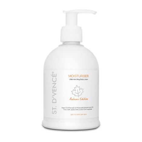 Buy ST. DVENCE Autumn Edition Body Moisturiser For Very Dry Skin With Argan Oil & Avocado Butter (300 ml)-Purplle