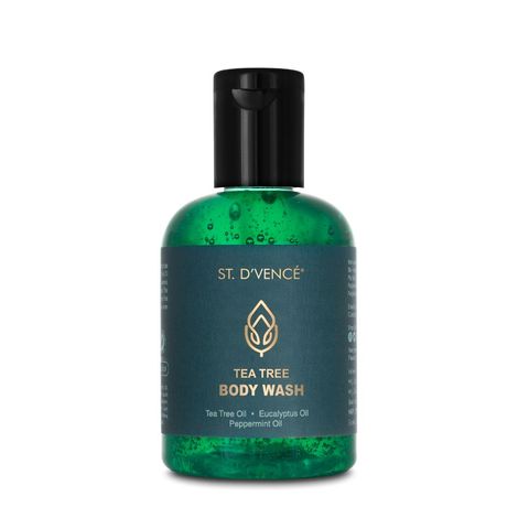 Buy ST. DVENCE Tea Tree Body Wash With Eucalyptus Oil & Peppermint Oil (100 ml)-Purplle
