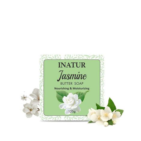 Buy Inatur Jasmine Butter Soap (125 g)-Purplle