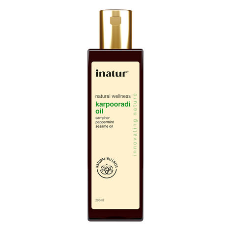 Buy Inatur Karpooradi Body & Hair Ayurvedic Oil (200 ml)-Purplle