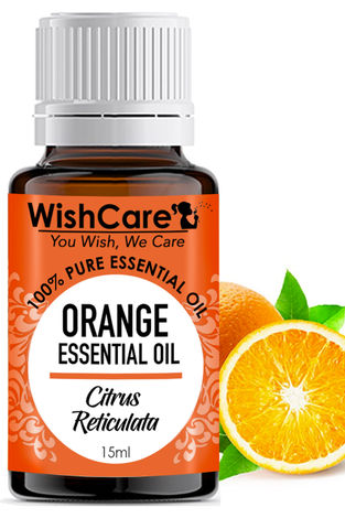 Buy WishCare Pure Orange Essential Oil - 15 ML-Purplle