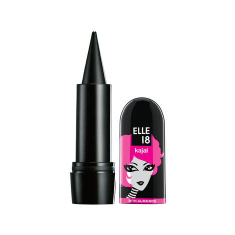 Buy Elle 18 Kajal - Black (3 ml)-Purplle