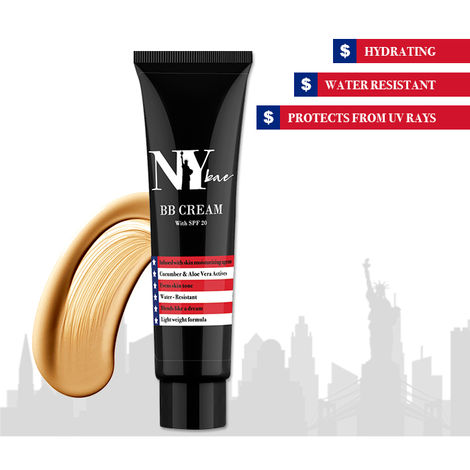 Buy NY Bae BB Cream with SPF 20 - Beth’s Bronze Brownie 2 (18 g)-Purplle